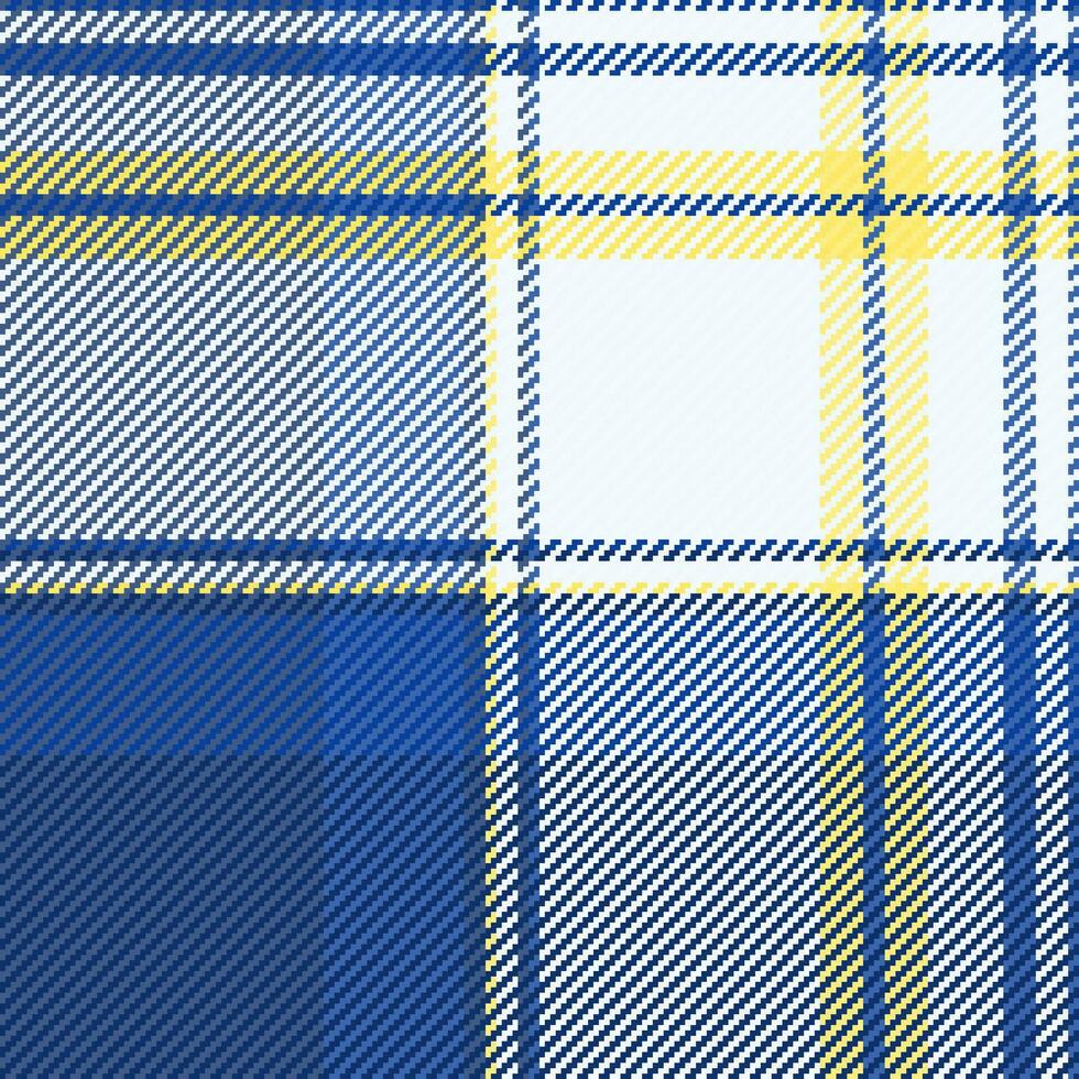 Vector check plaid of texture fabric background with a tartan seamless textile pattern.