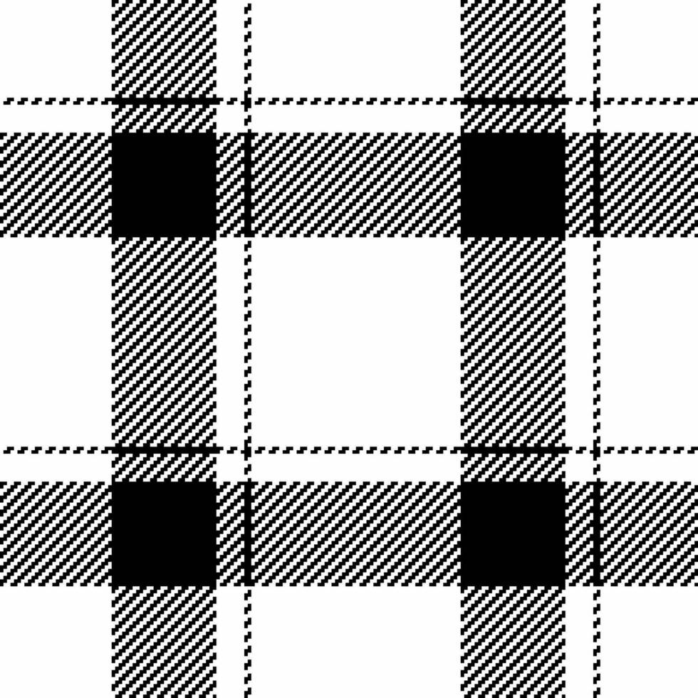 Seamless fabric check of textile pattern texture with a plaid tartan background vector. vector
