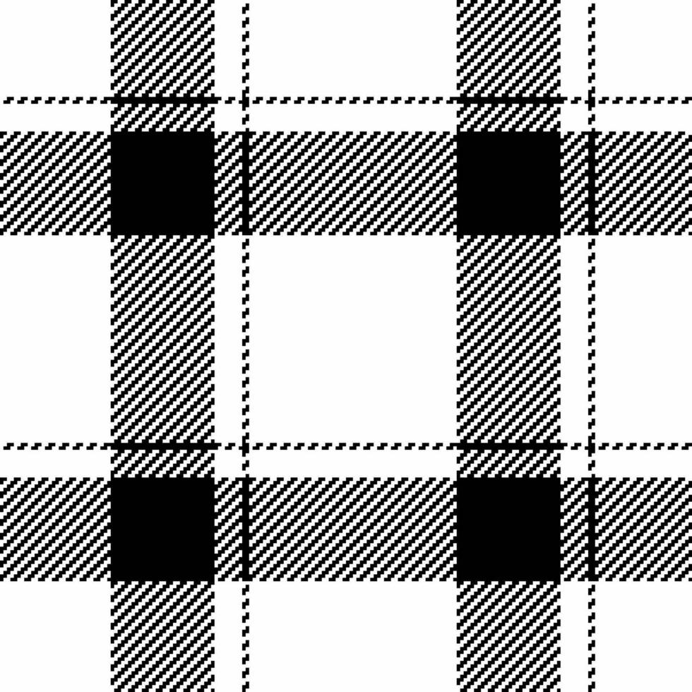 Seamless fabric check of textile pattern texture with a plaid tartan background vector. vector