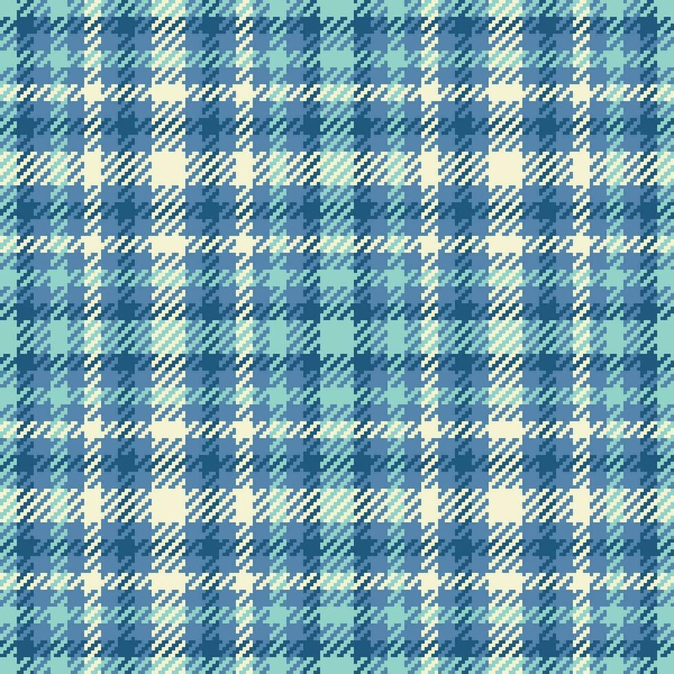 Seamless pattern tartan of vector background texture with a plaid check fabric textile.