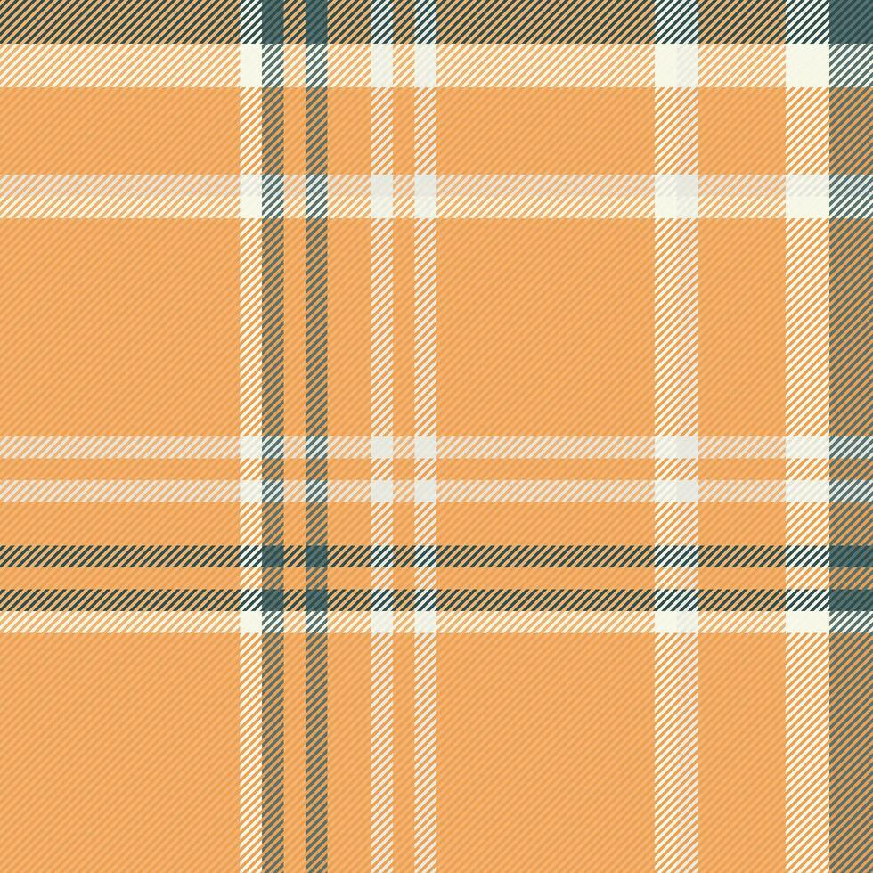 Tartan texture background of textile fabric seamless with a check plaid vector pattern.