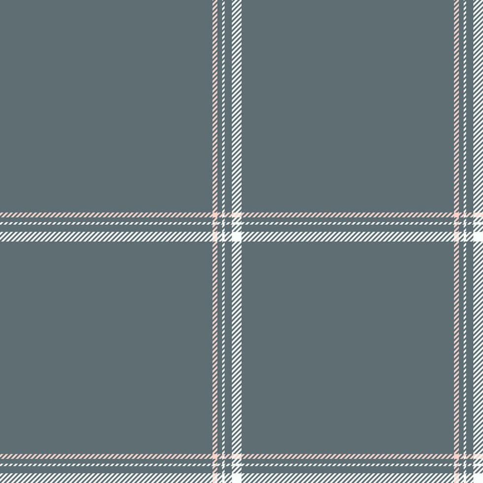 Plaid seamless pattern. Check fabric texture. Vector textile print.