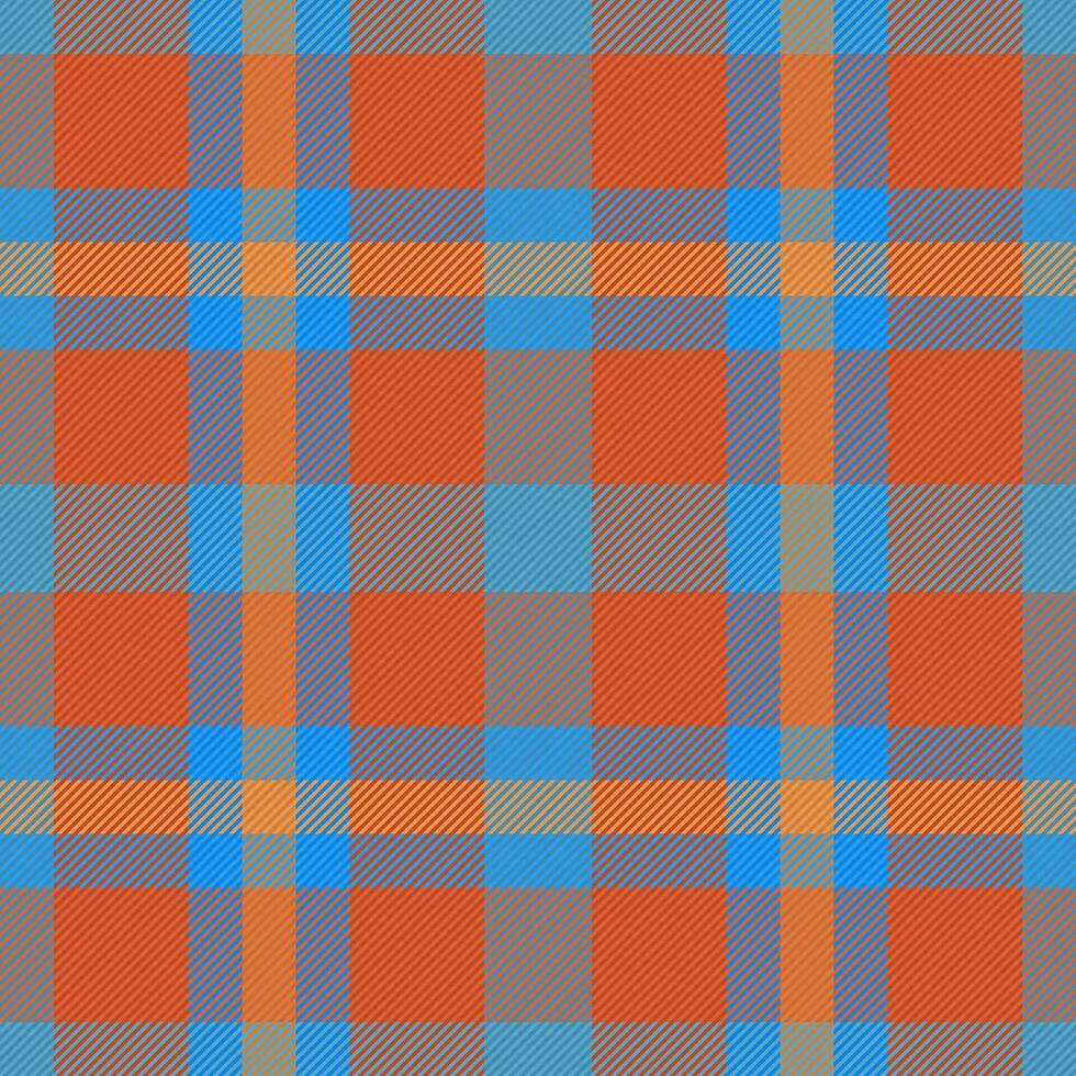 Tartan seamless fabric of pattern plaid textile with a vector check background texture.