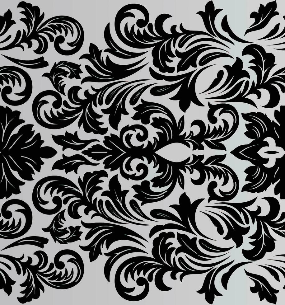 resumen diseño de texturizado flores Listo para textil huellas dactilares. vector