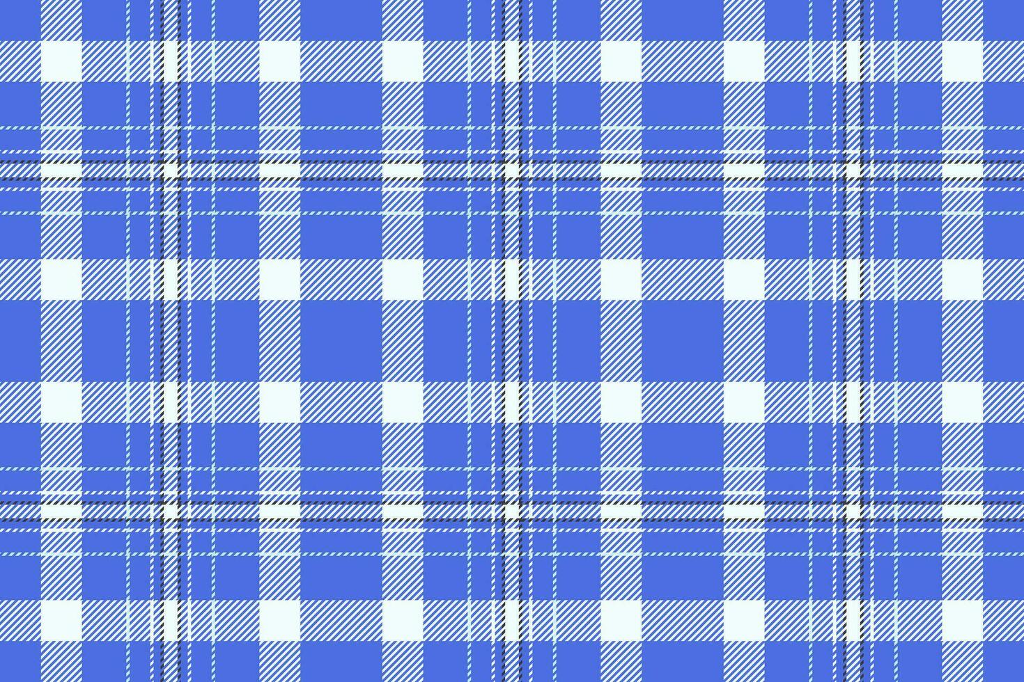 Seamless plaid pattern of vector check fabric with a tartan texture background textile.
