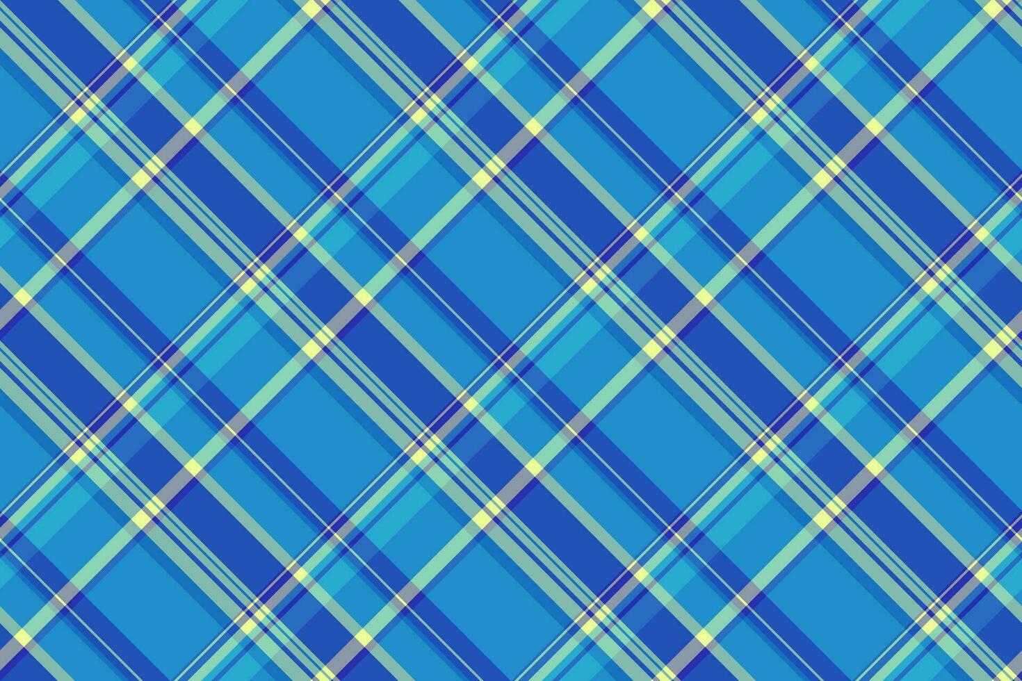 Check plaid textile of fabric tartan texture with a seamless background vector pattern.