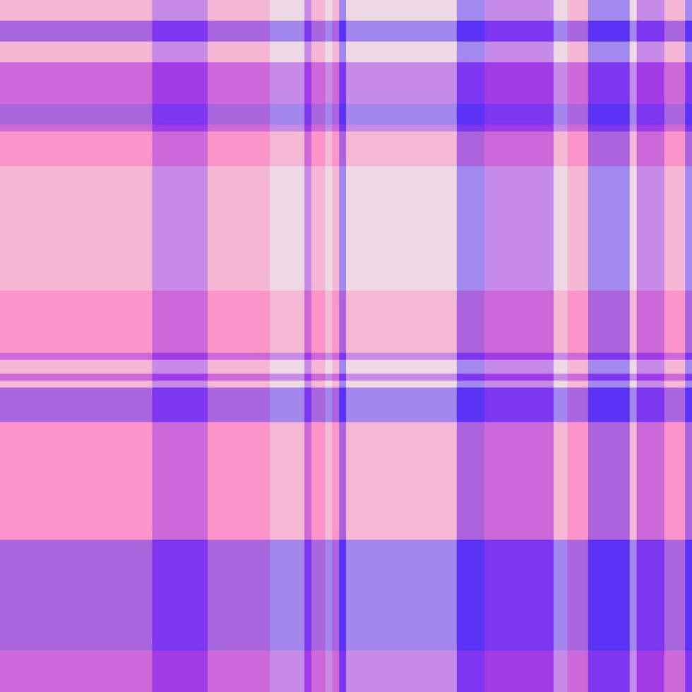 Pattern seamless textile of fabric check tartan with a background texture vector plaid.