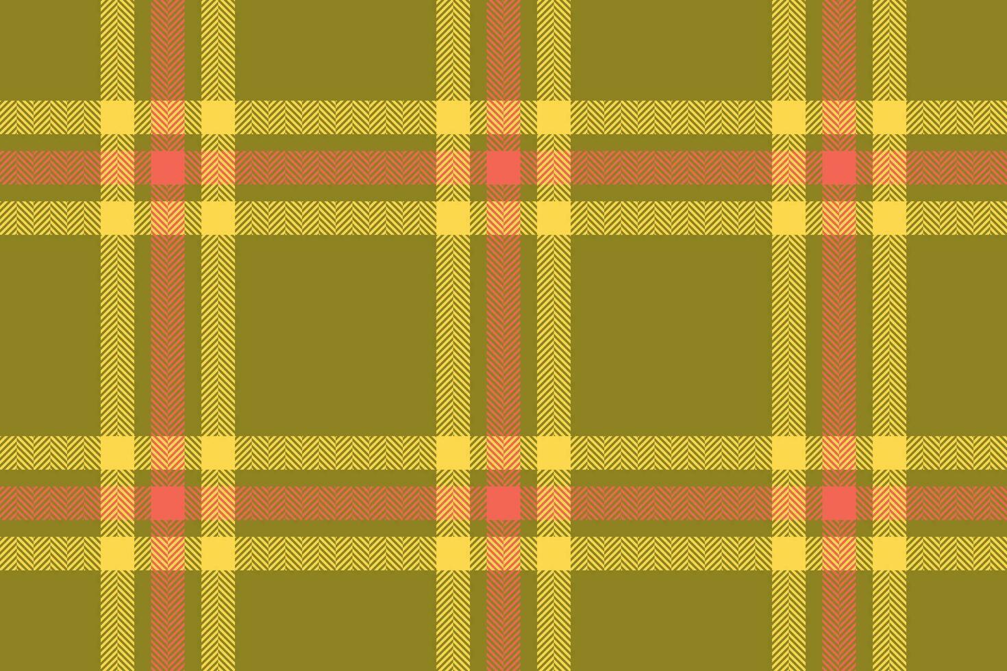 Seamless background tartan of vector texture fabric with a pattern check textile plaid.