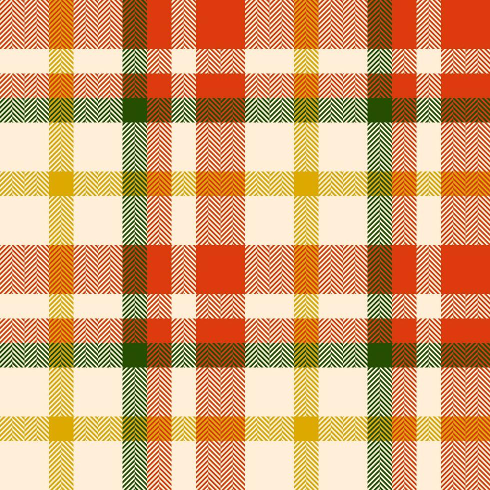 Seamless vector texture of fabric check tartan with a textile pattern plaid background.