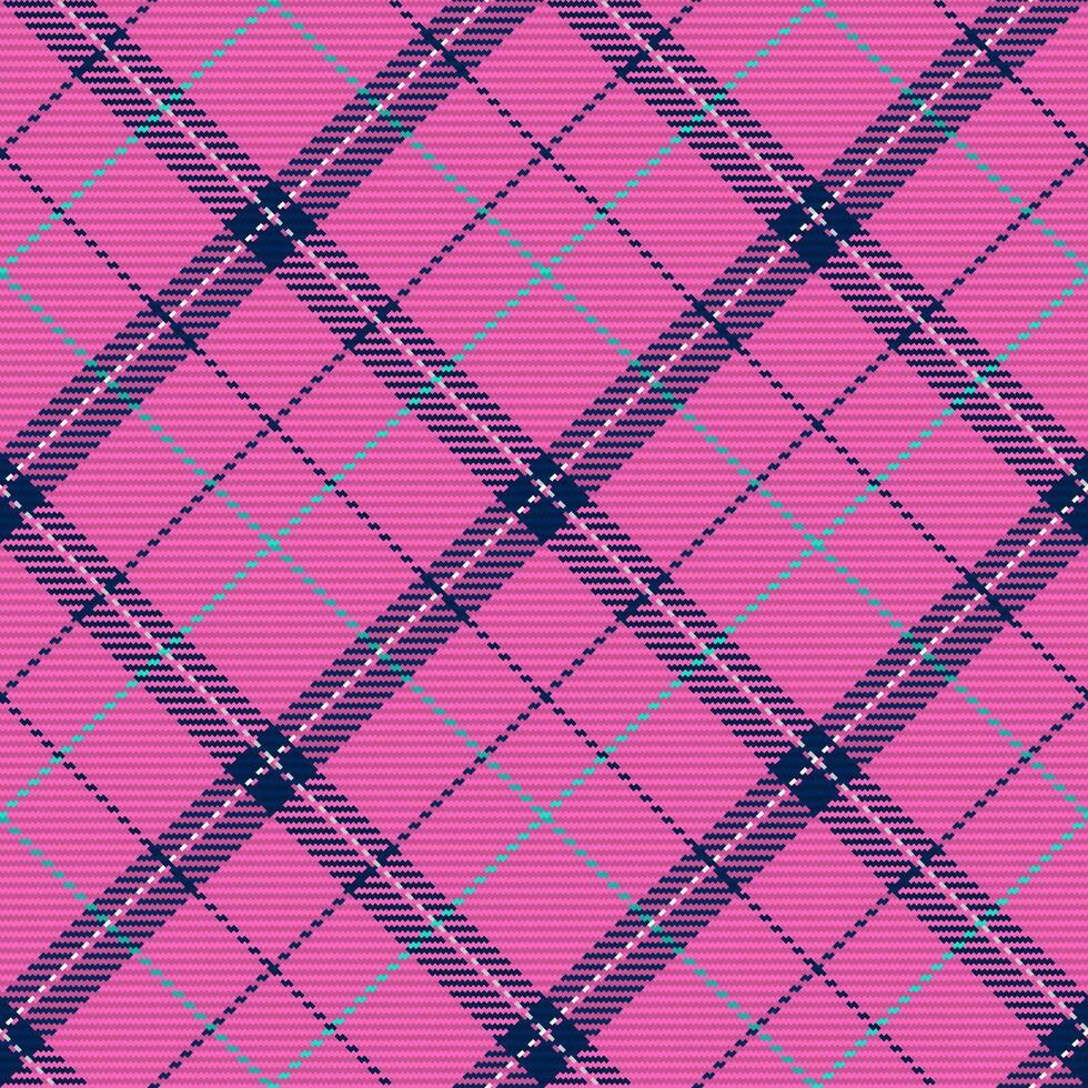 Seamless pattern of scottish tartan plaid. Repeatable background with check fabric texture. Vector backdrop striped textile print.