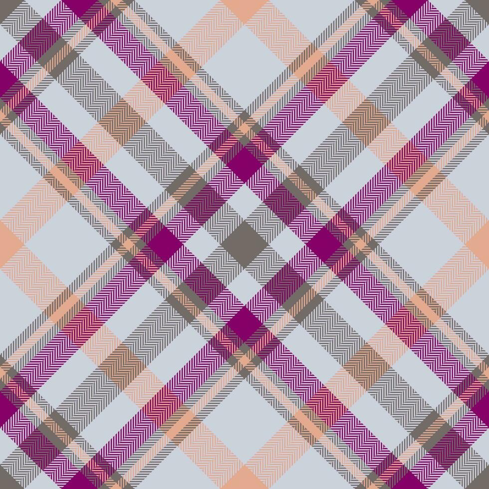 Plaid pattern vector. Check fabric texture. Seamless textile design for clothes, paper print. vector