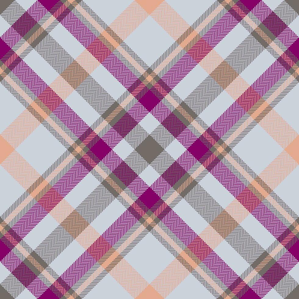 Plaid pattern vector. Check fabric texture. Seamless textile design for clothes, paper print. vector