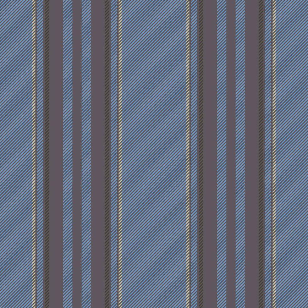 Vertical lines stripe pattern in blue. Vector stripes background fabric texture. Geometric striped line seamless abstract design.