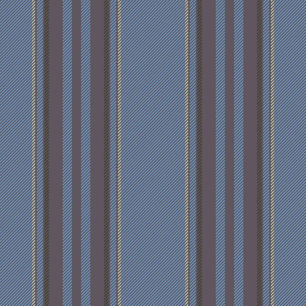 Vertical lines stripe pattern in blue. Vector stripes background fabric texture. Geometric striped line seamless abstract design.