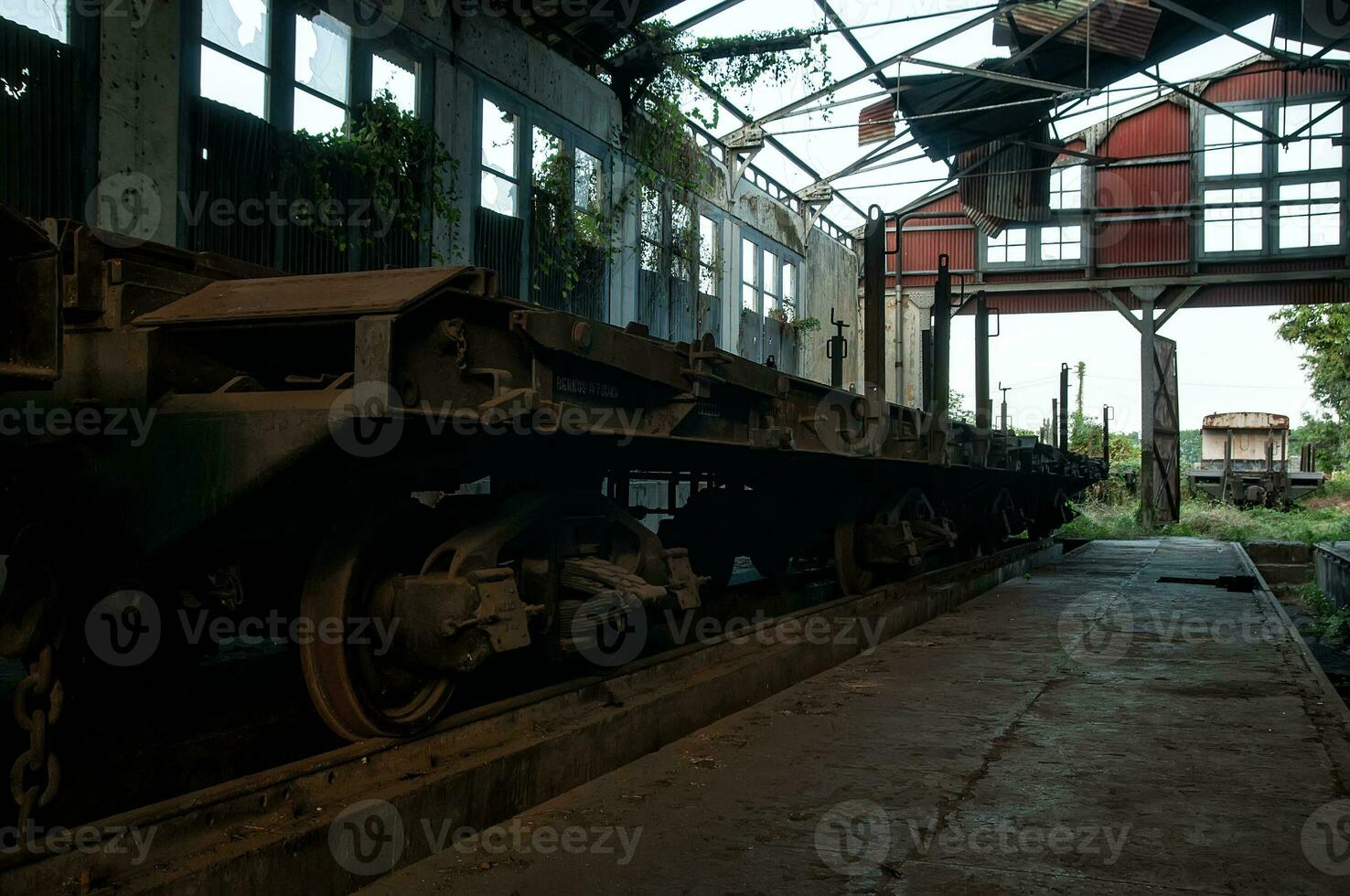 Abandoned Train Depot photo