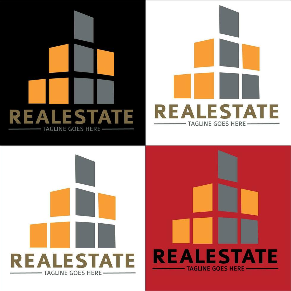 real state logo, state logo, modern logo template vector