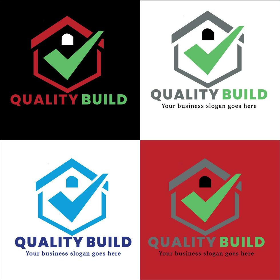 Building logo illustration vector graphic design in line art style. Good for brand, advertising, real estate, construction, house, home, and business card