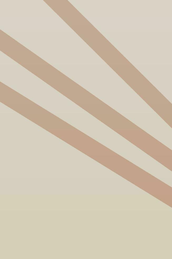 Minimalist Lines Art, Mid Century Poster vector
