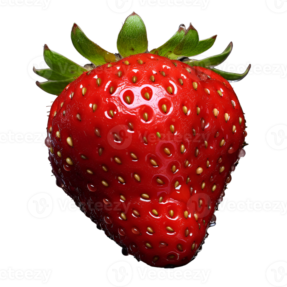 AI generated Fresh Strawberry No Background png