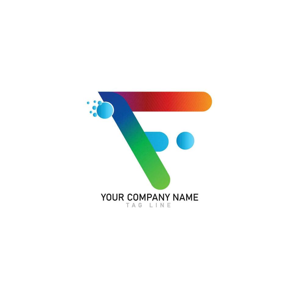 Letter F Logo pro vector
