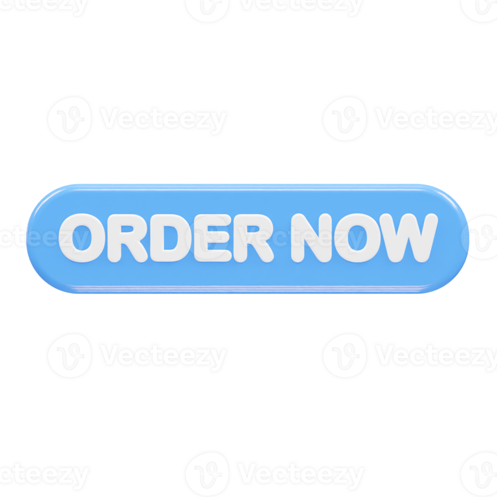 Order now icon 3d rendering buy illustration element png