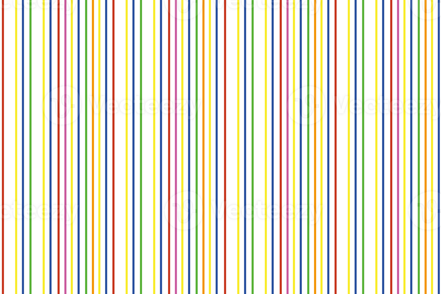 Vector colorful vertical stripe pattern. Simple seamless texture with vertical lines. Stylish abstract geometric striped background in bright colors, yellow, pink, orange, peach, blue png