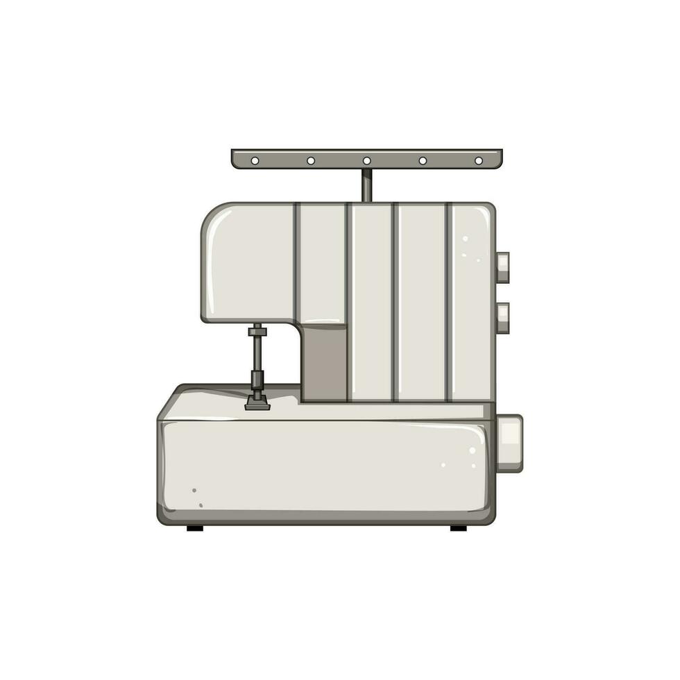 hilo overlock dibujos animados vector ilustración