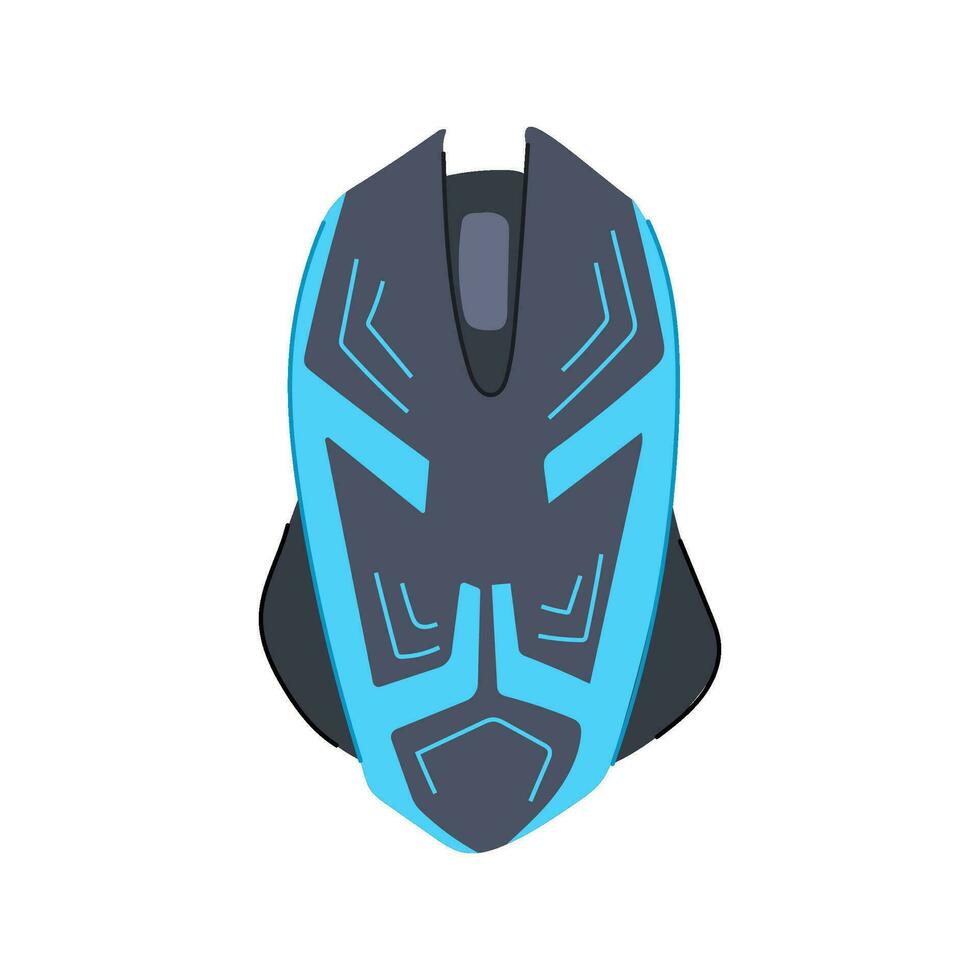 technology game mouse cartoon vector illustration