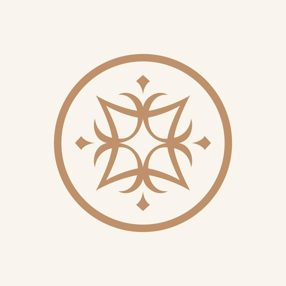 Dive into creativity with our vector abstract emblem. A fusion of form and expression, this versatile design adds modern flair to your projects.