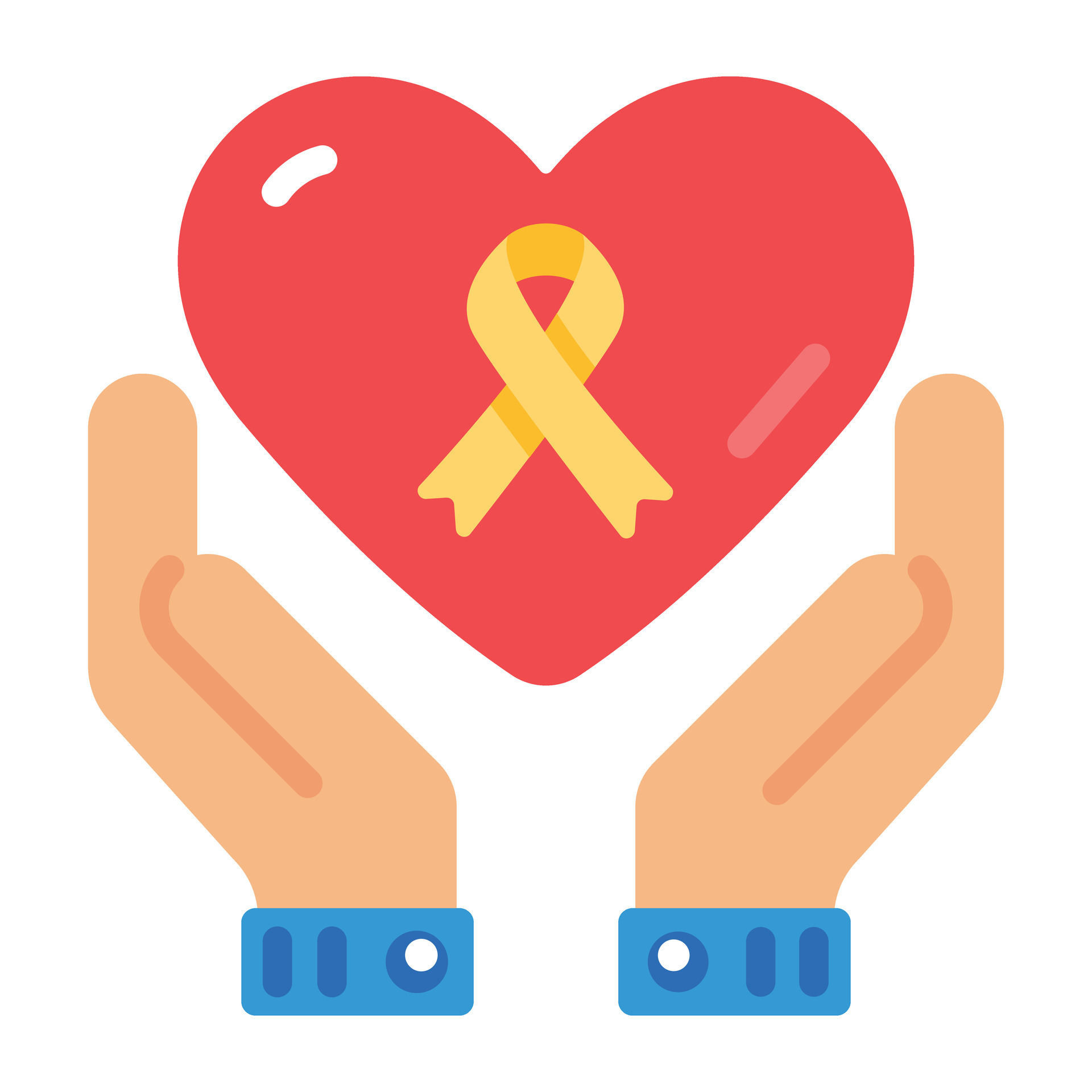 Trendy Charity Care 34913882 Vector Art at Vecteezy