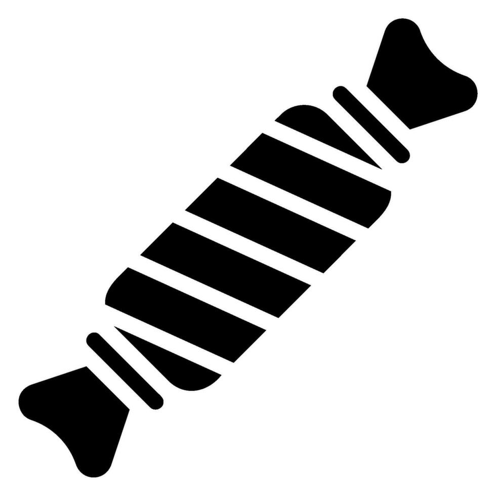 candy glyph icon vector