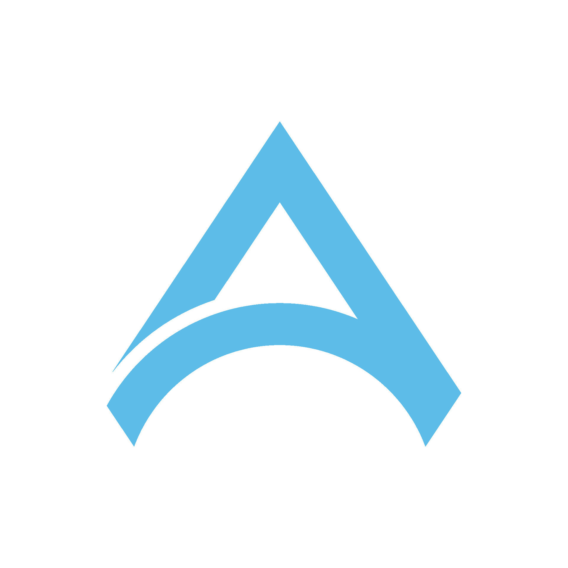 Letter A, triangle logo concept desain 34915779 Vector Art at Vecteezy