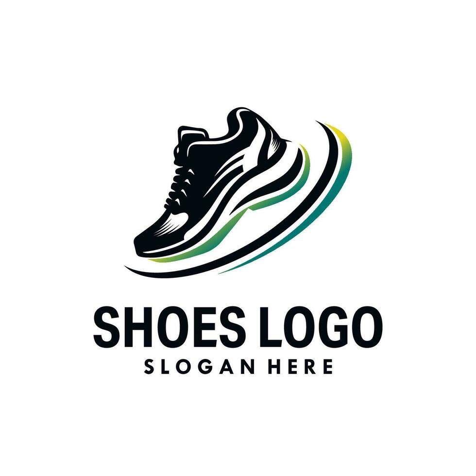 Zapatos logo diseño modelo prima vector