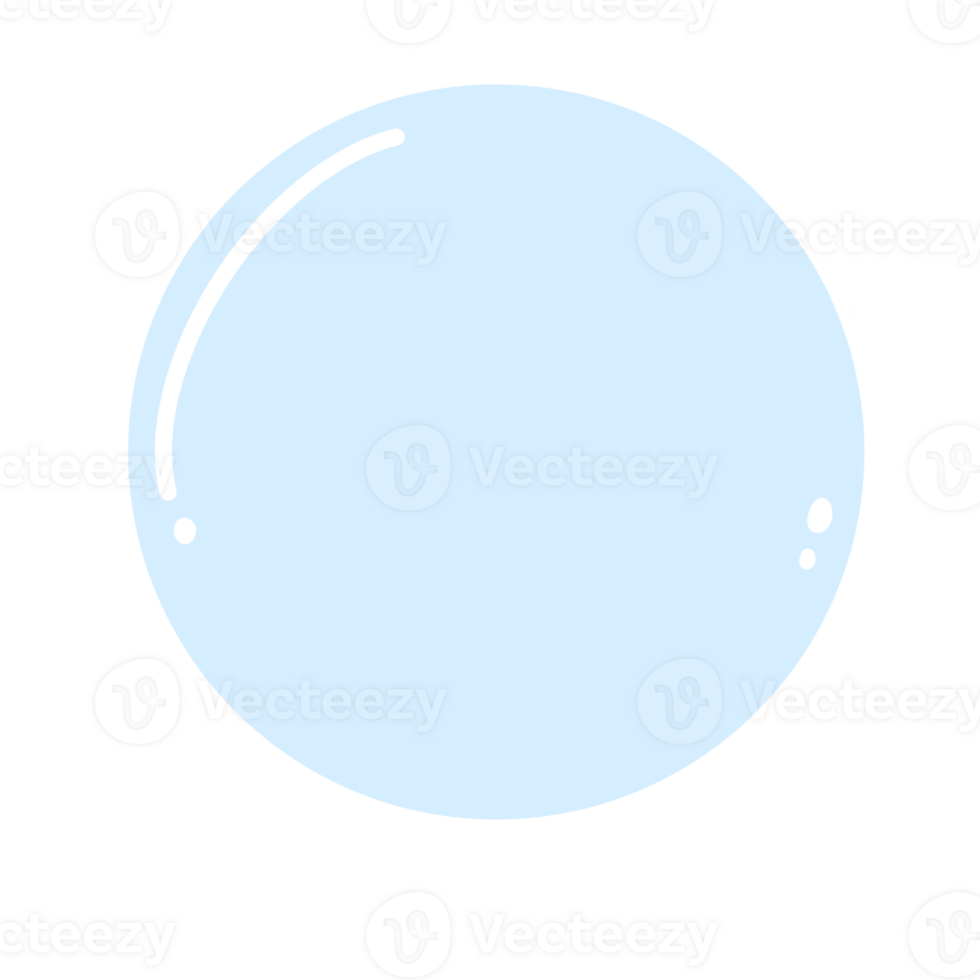 Blase isoliert Karikatur Illustration png