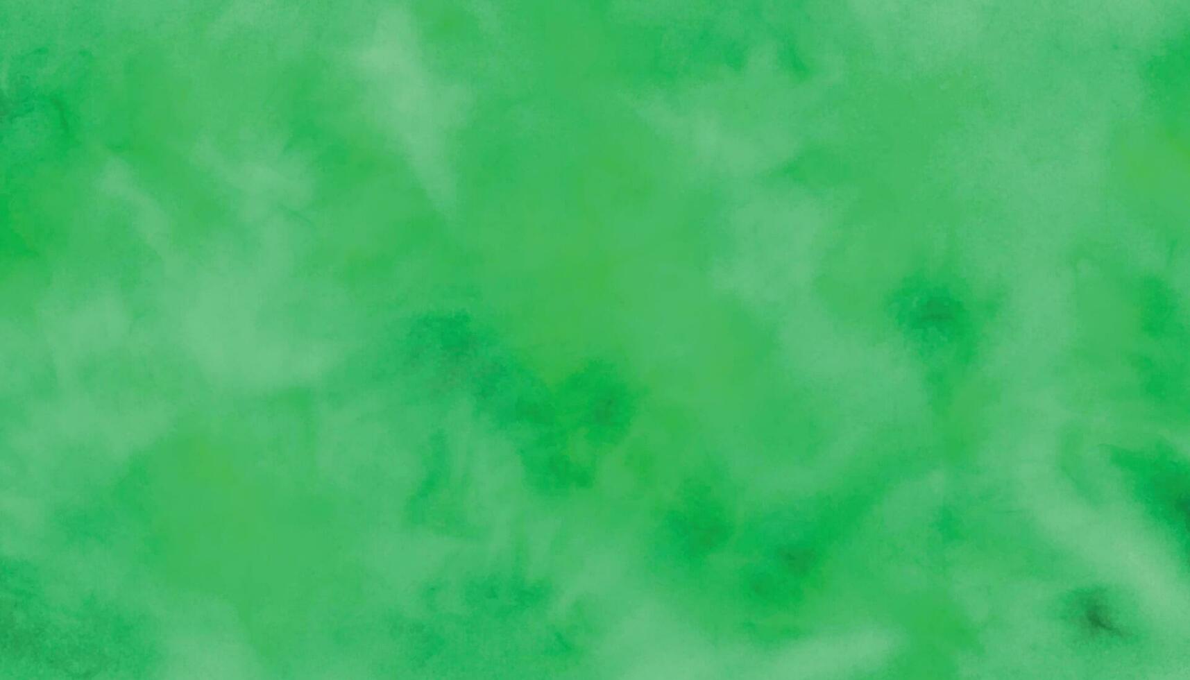 Green watercolor background. Dark green background vector