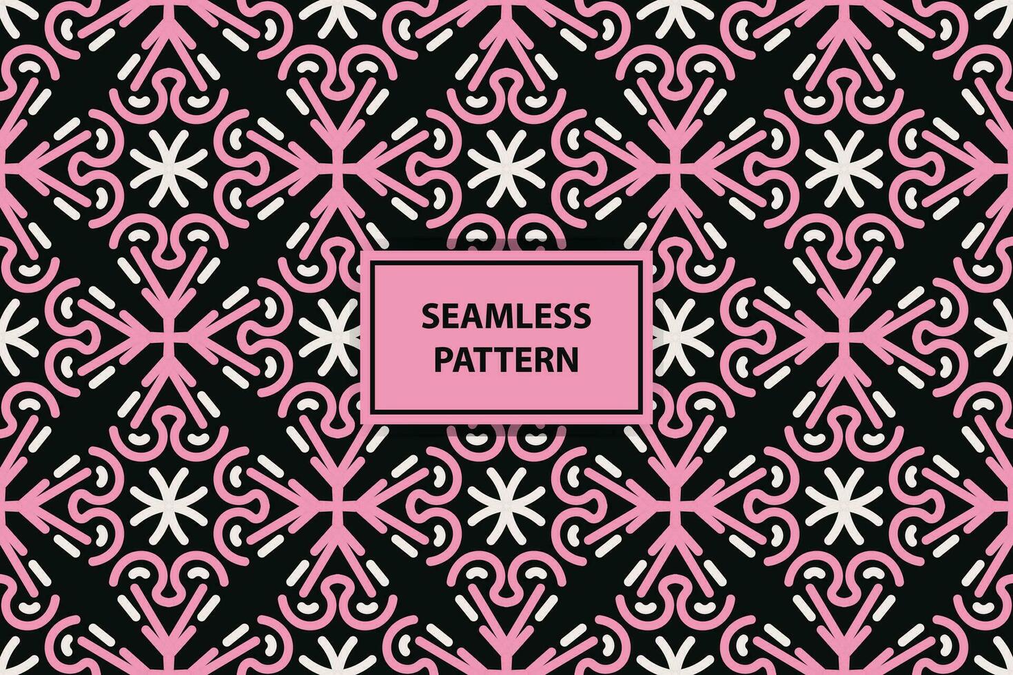 pink seamless pattern. cute background with modern minimal labels. Abstract geometric floral texture. Spring summer decor. Simple cute pattern design for babies, kids vector