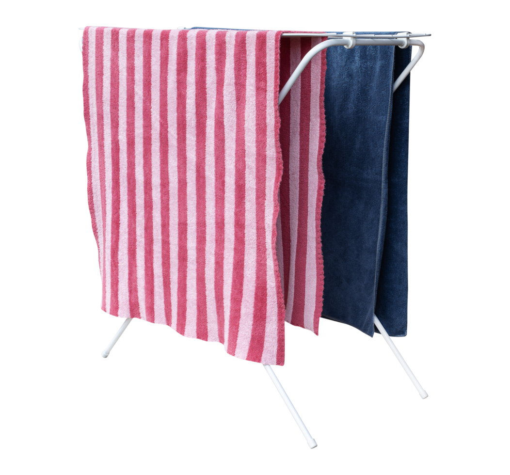 Towels on clothesline png