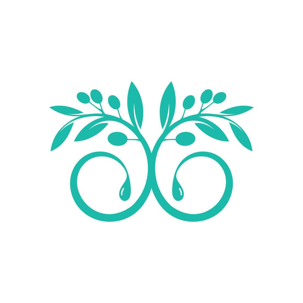 Olive oil design element vector with creative concept for business person