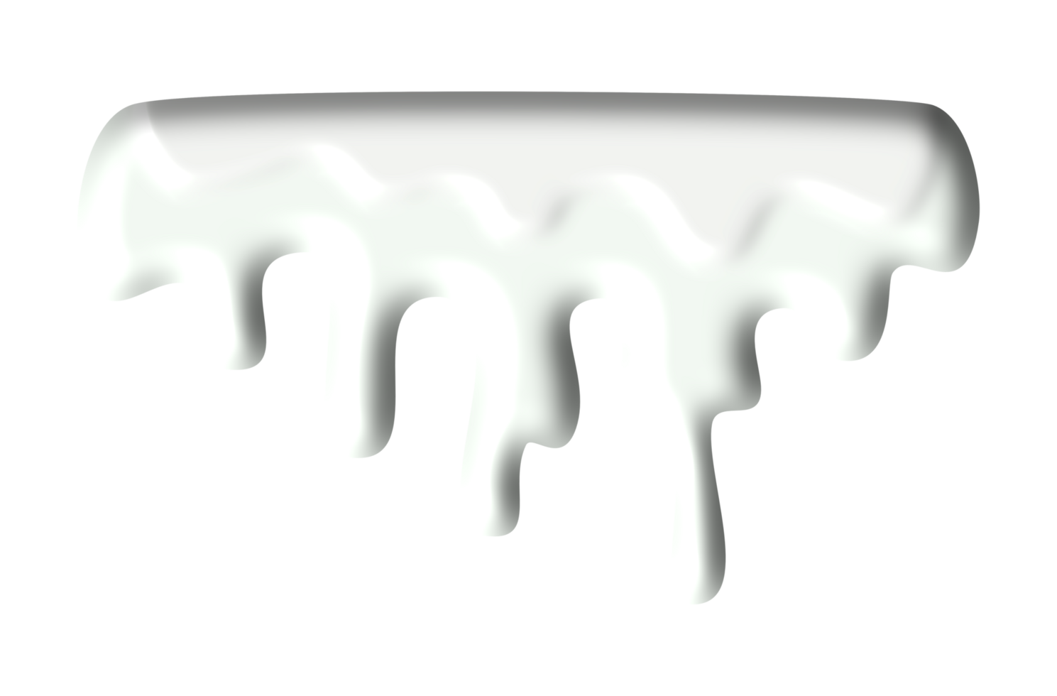 The liquid drops are shiny white. png