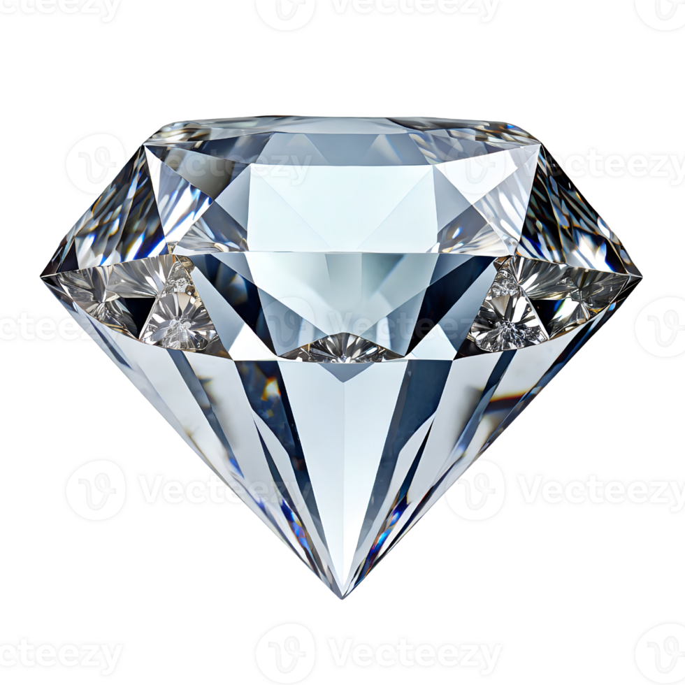 AI generated Crystal diamond gem. png