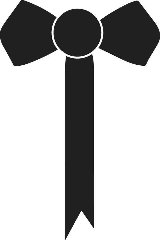 Vintage style ribbon object for decoration vector