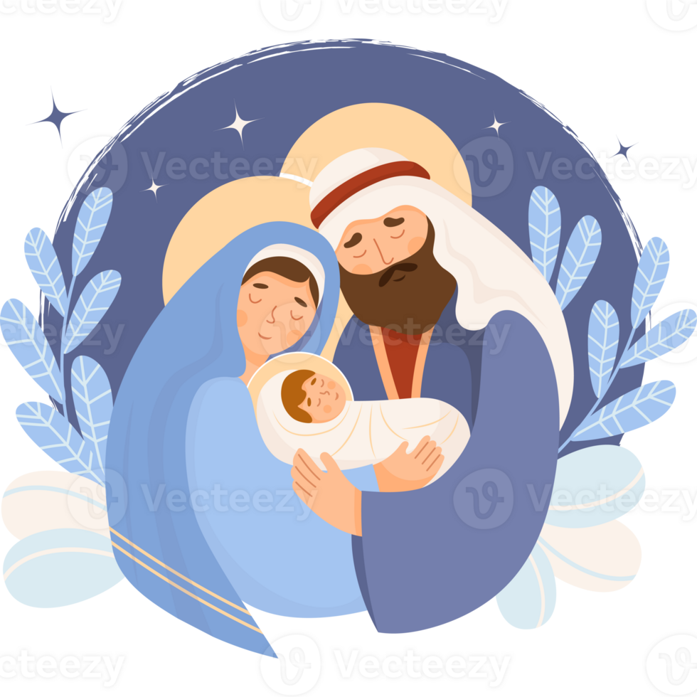 Holy Family. Christmas png