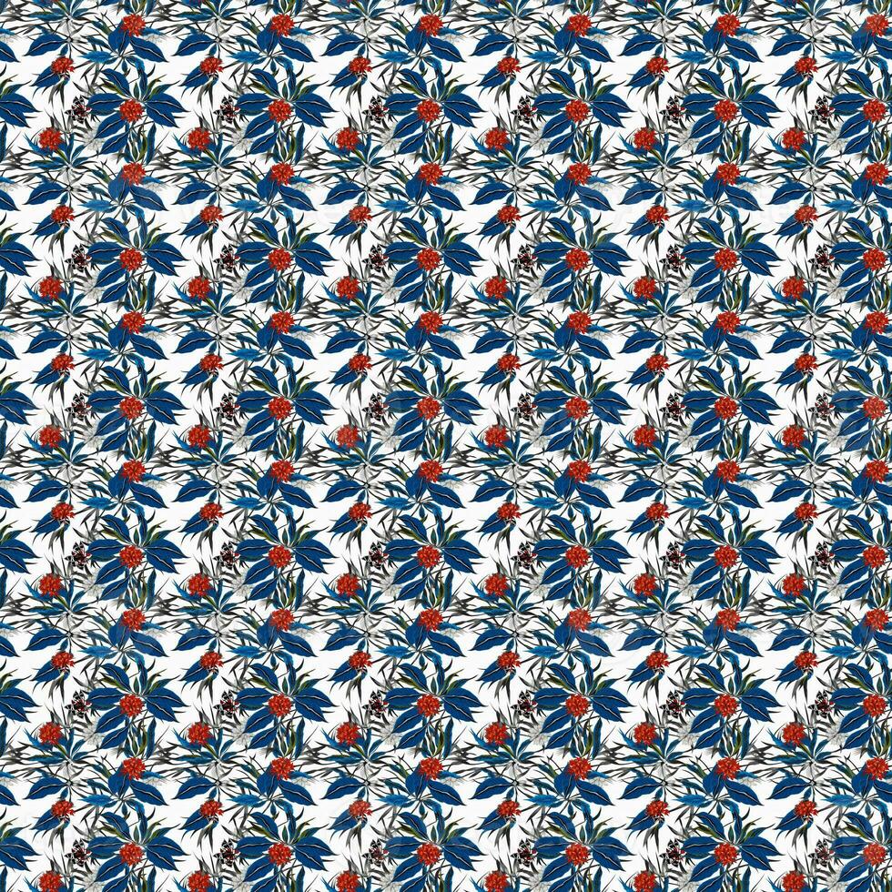 AI generated Spider Lily Lycoris Radiata Flower Pattern Gift Wrap Wallpaper Colorful Seamless photo
