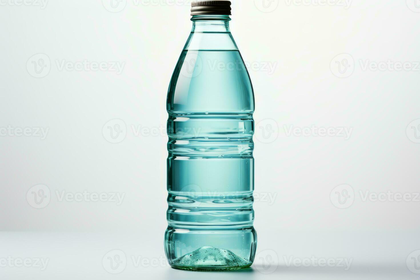 AI generated Translucent Health The Simple Beauty of a Drinking Water Bottle photo