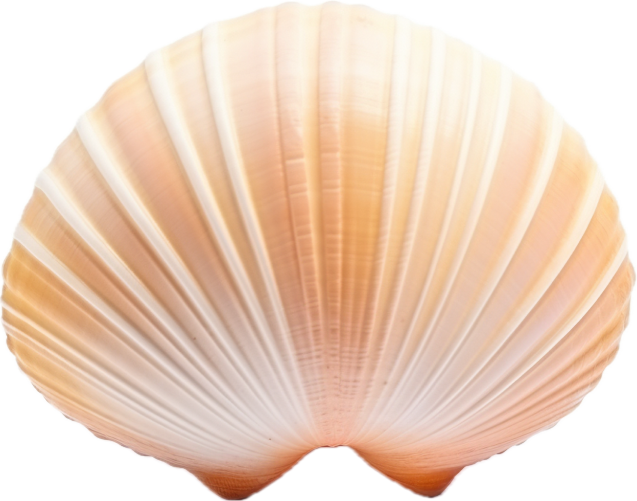 AI generated Seashell nature png