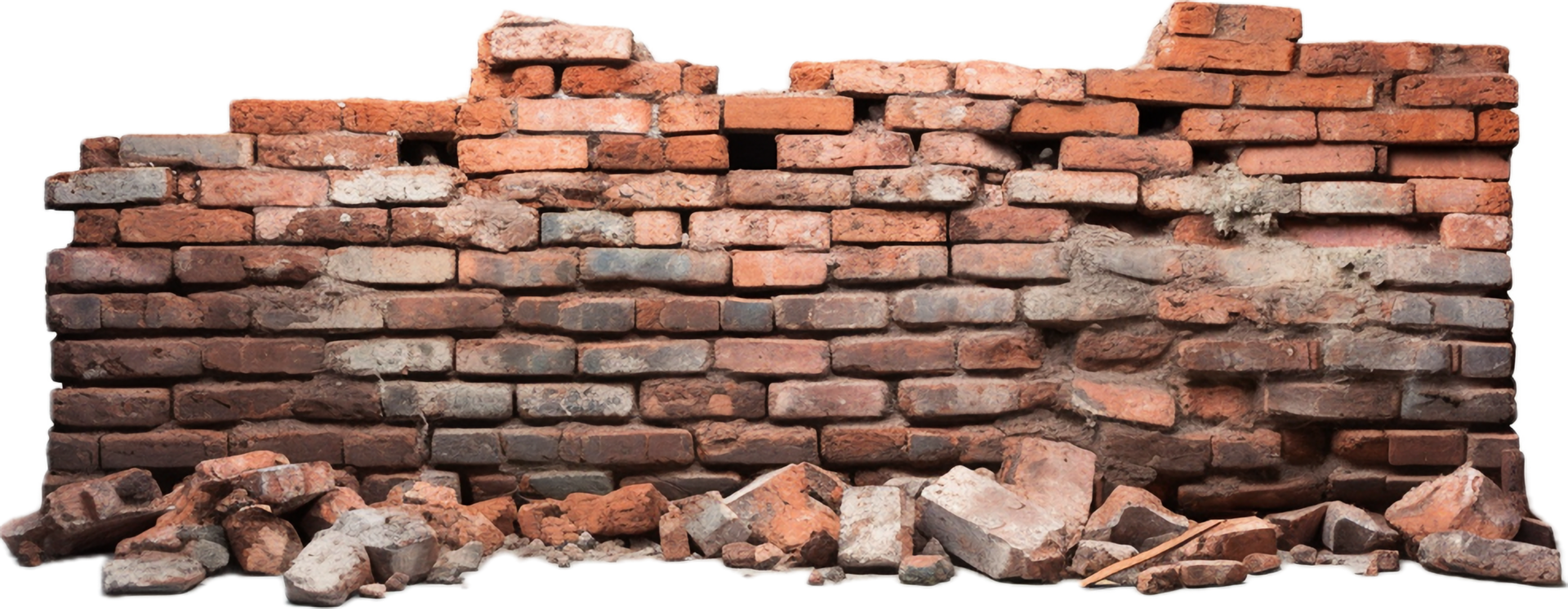 AI generated old bricks png 34918811 PNG