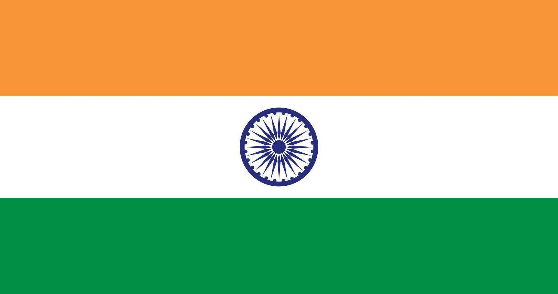 indian flag banner, icon, symbol. vector