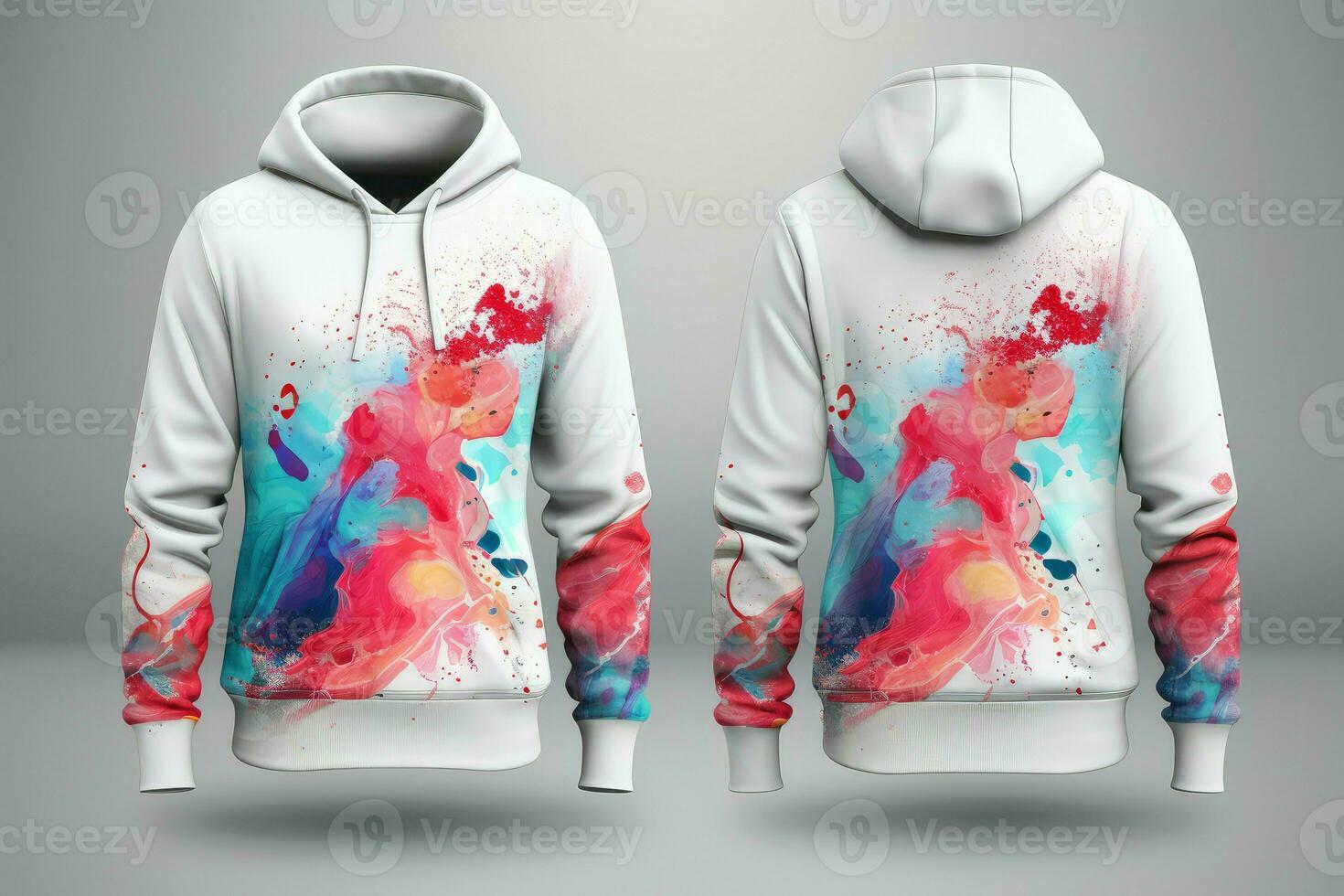 Detailed Hoodie mockup. Generate Ai photo