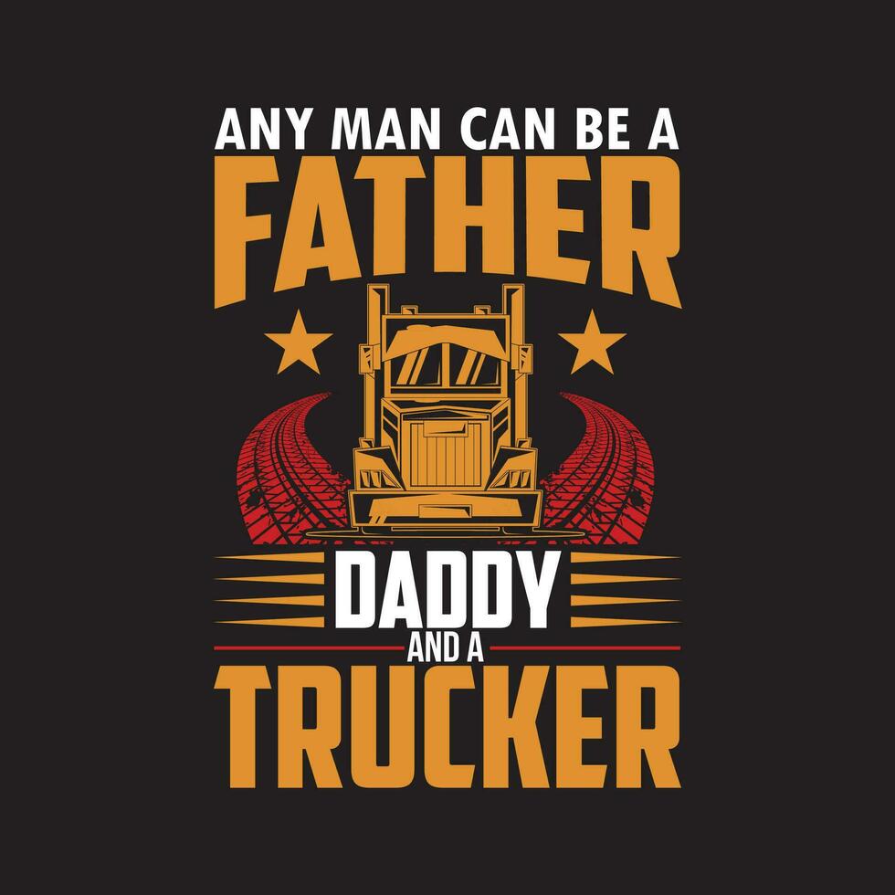 Truckers T shirt Design, Truck T shirt Design Vector