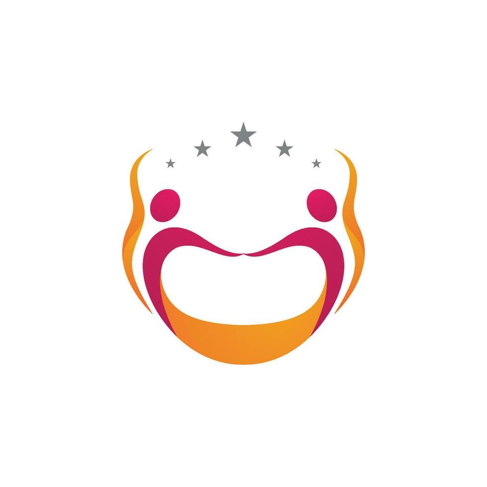 Community, network and social icon vector